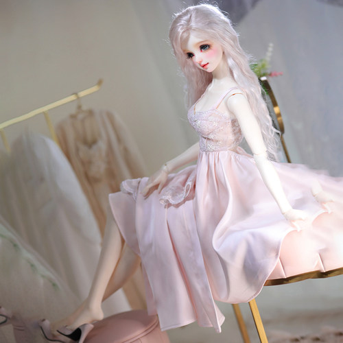 三万院长BJD娃娃用真丝睡袍