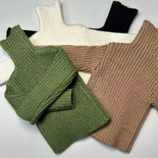 满68包邮 三万院长现货肖恩BJD娃衣打底高领毛衣四分针织衫4分男