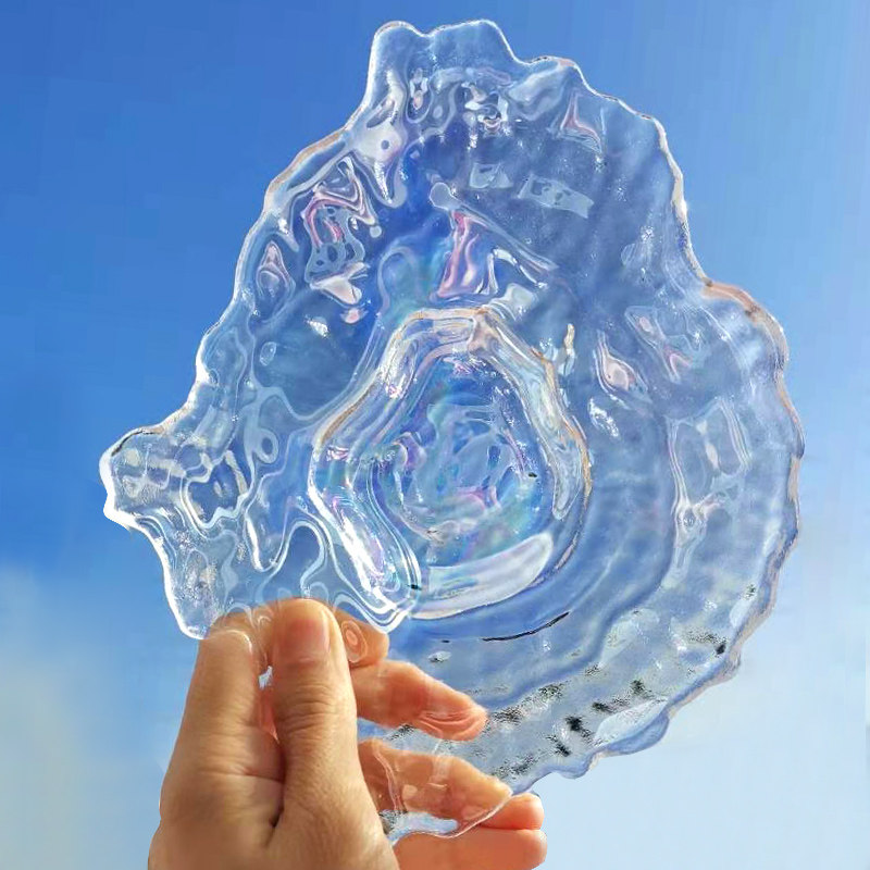 北欧五彩玻璃盘轻奢下午茶餐具网红甜品糖果干果盘装饰道具首饰盘,餐饮具,盘,淘宝优惠券,粉丝福利购,淘宝优惠卷