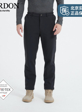 JORDON桥登GORE-TEX WINDSTOPPER防风雨弹力保暖抓绒软壳裤P599C