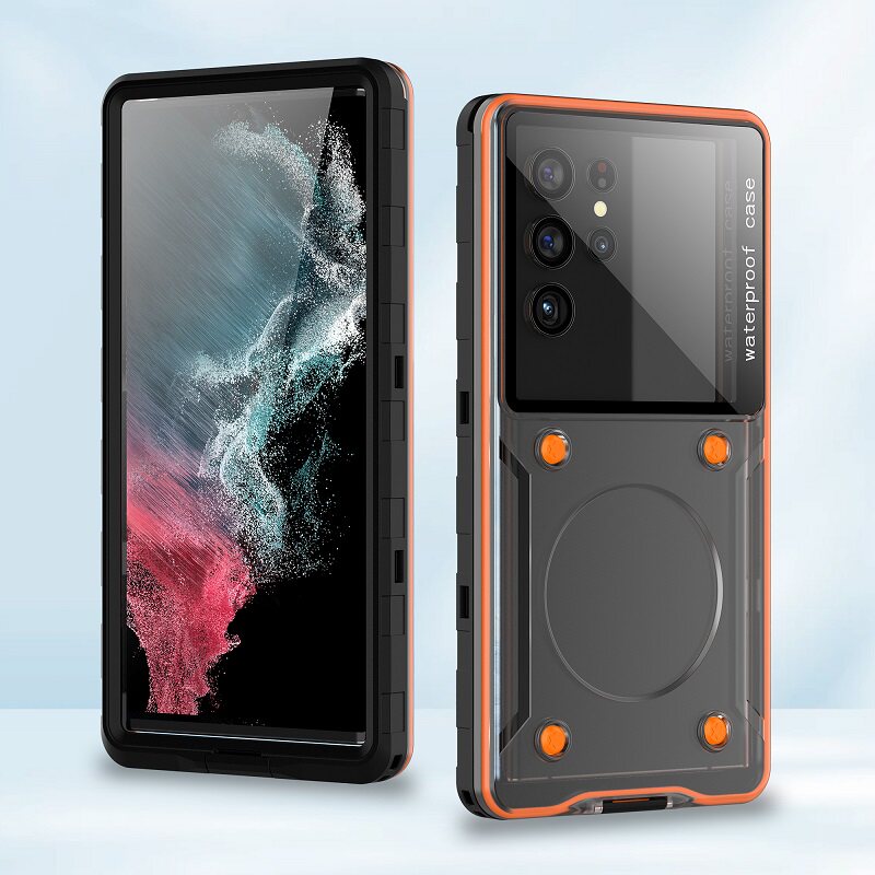 通用密封防水手机壳适用oppo reno13户外骑行12防雨8/9/10/11pro全包防摔findx6/x7触控x5pro水下拍照保护壳