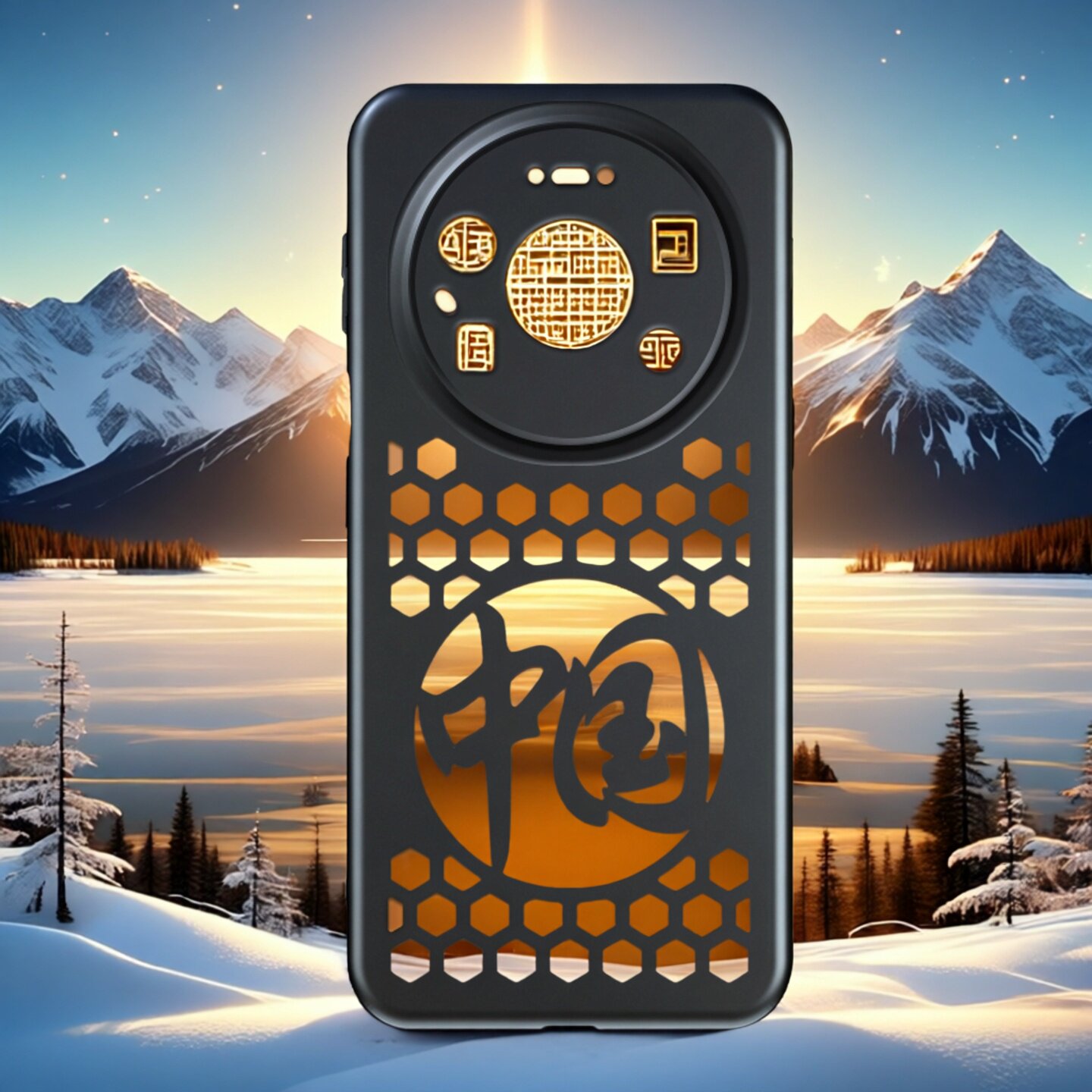 适用华为mate80/80max散热手机壳70国潮70pro镂空透气mate60/60pro空心孔洞mate40/50pro畅享90promax保护壳