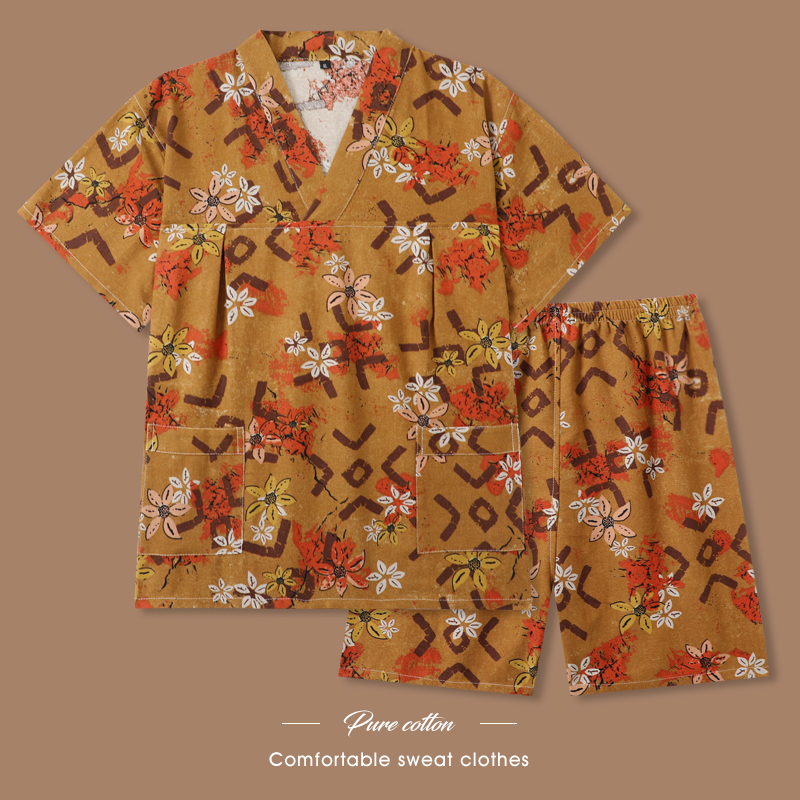 颜叶桑拿服大码浴服按摩足疗冬