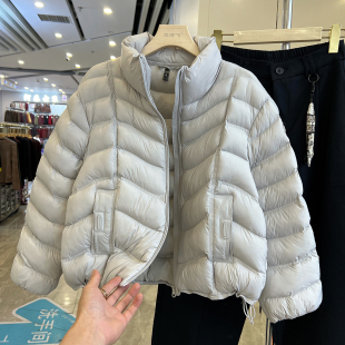 四季青妈妈装韩版立领棉衣服女冬新款短款宽松保暖轻薄外套夹克衫