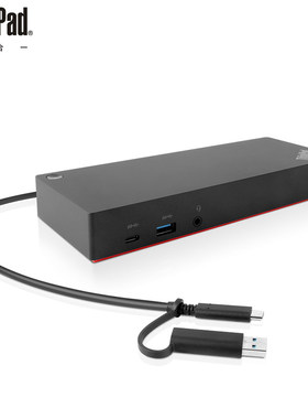 联想ThinkPad Hybrid USB-C 扩展坞X1 USB扩展坞双4K屏40AF0135CN