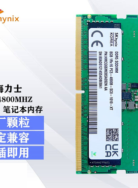 海力士 SK hynix 颠覆玩家DDR5 8G PC5-4800 五代笔记本内存条