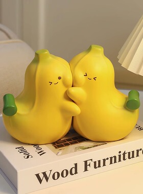 蕉个朋友书挡毕业礼物日系治愈情绪小摆件桌面装饰品生日礼物女生