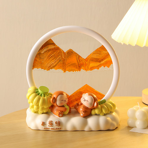 不焦虑流沙画沙漏治愈系生日礼物