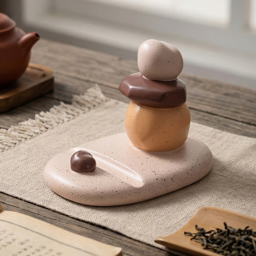 时来运转手机支架桌面摆件