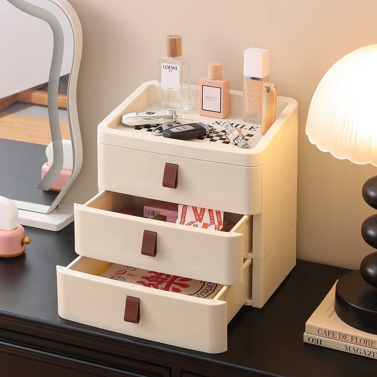 入户玄关抽屉式收纳摆件