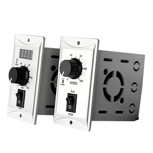 EHD200B直流无刷电机25W-400W数显控制器正反转调速器驱动器220V
