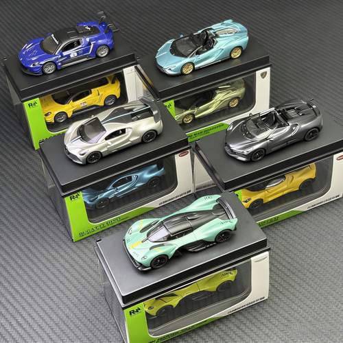 TSC1:64合金汽车模型阿斯顿马丁布加迪迈凯伦兰博基尼玩具车RW男