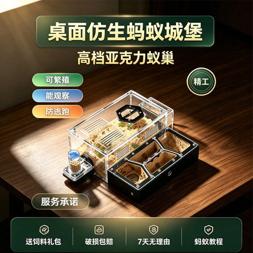 蚂蚁巢前哨基地饲养蚂蚁
