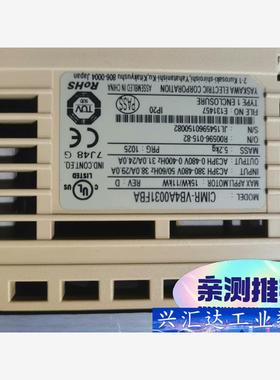 安川ACIMR-VB4A0031FBA11/15KW变频器功  询价下单