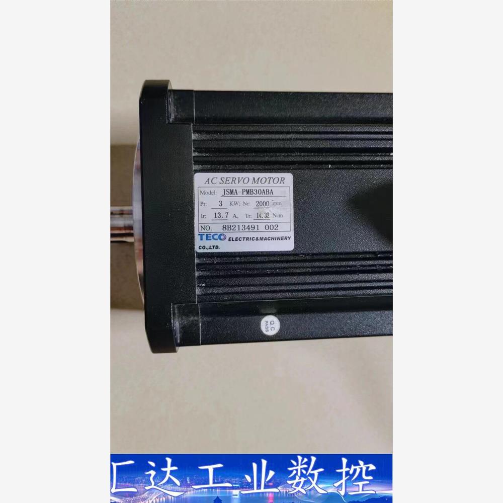 东元伺服电机JSMA-PMB30ABA 3KW 原装拆机 功 询价下单
