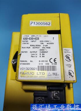 fanuc A06B-6089-H206 发那科原装驱动放大  询价下单