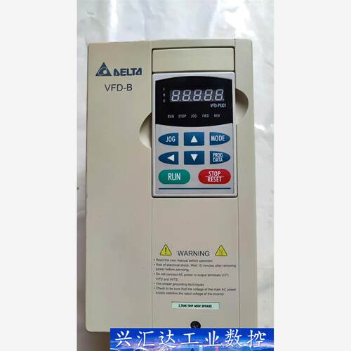 台达变频器|VFD037B43A|380V 3.7KW 测试  询价下单