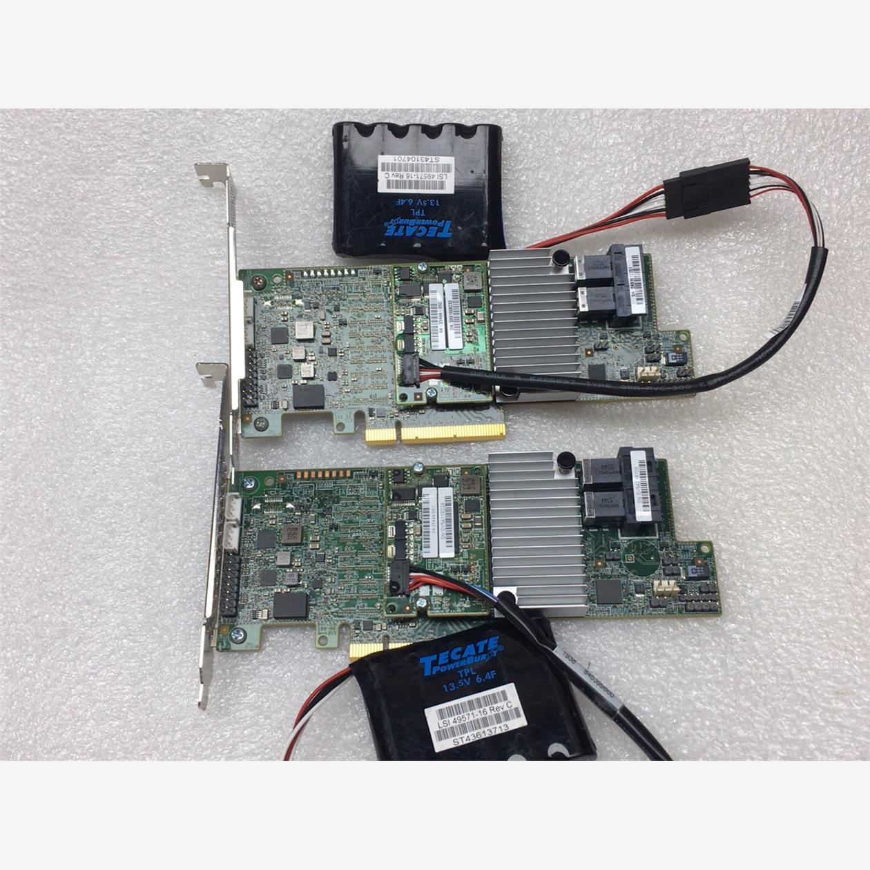 LSI 9361-8i 12GB/S阵列卡 1GB缓存带电池