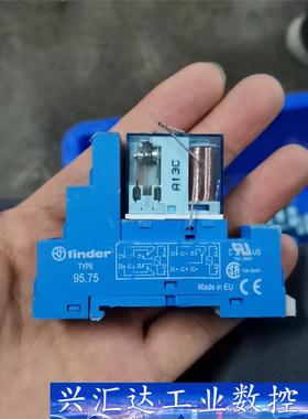 95.75底座全新原装进口 finder40系列继电器配  询价下单