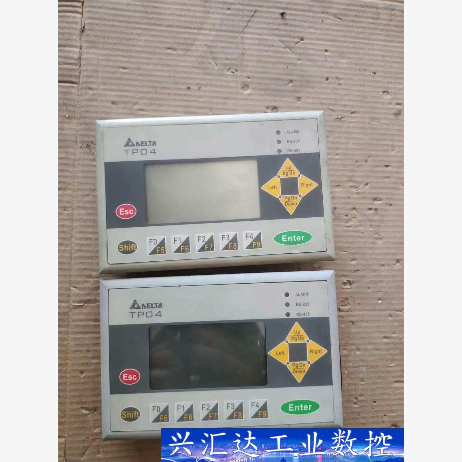台达TP04G-AS2二手拆机,通电如图,实物拍摄。 议价商品