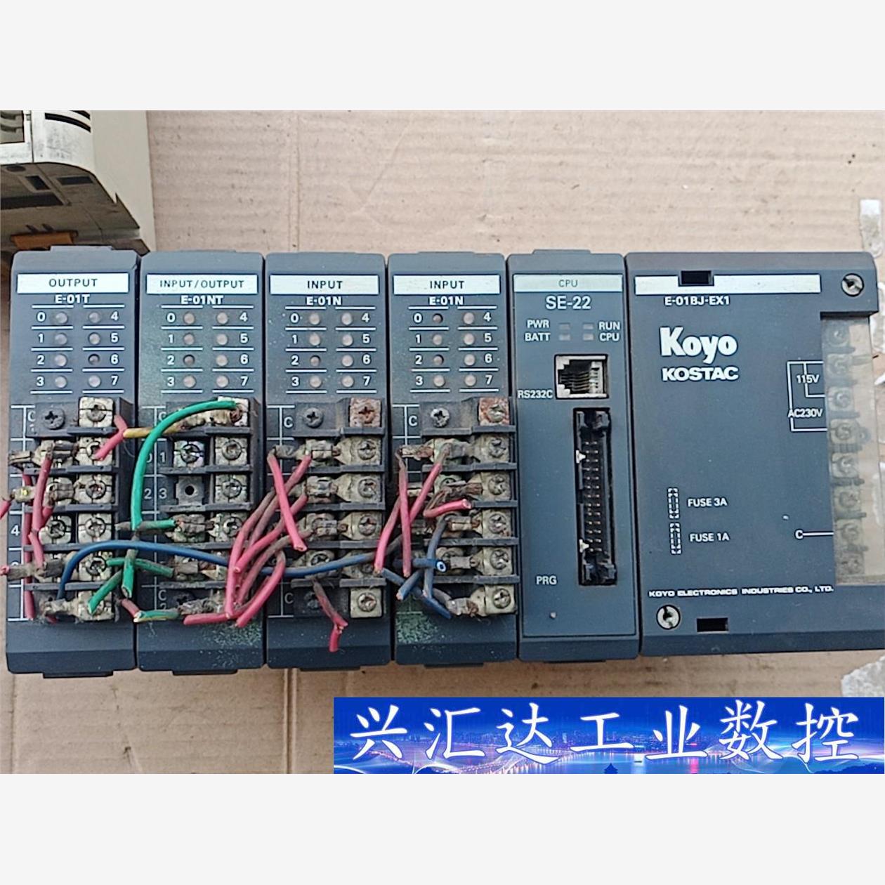 Koyo光洋plc,型号E-01BJ-EX1一台成色如图28 议价商品