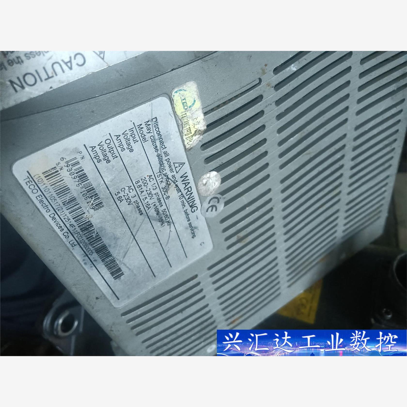 东元伺服驱动器TSTK 30C-B，拆机包好仅此一个，处  询价下单