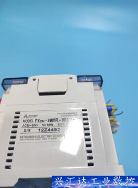 原装三菱PLC FX2N 48MR 001，电池没电了，丢程  询价下单