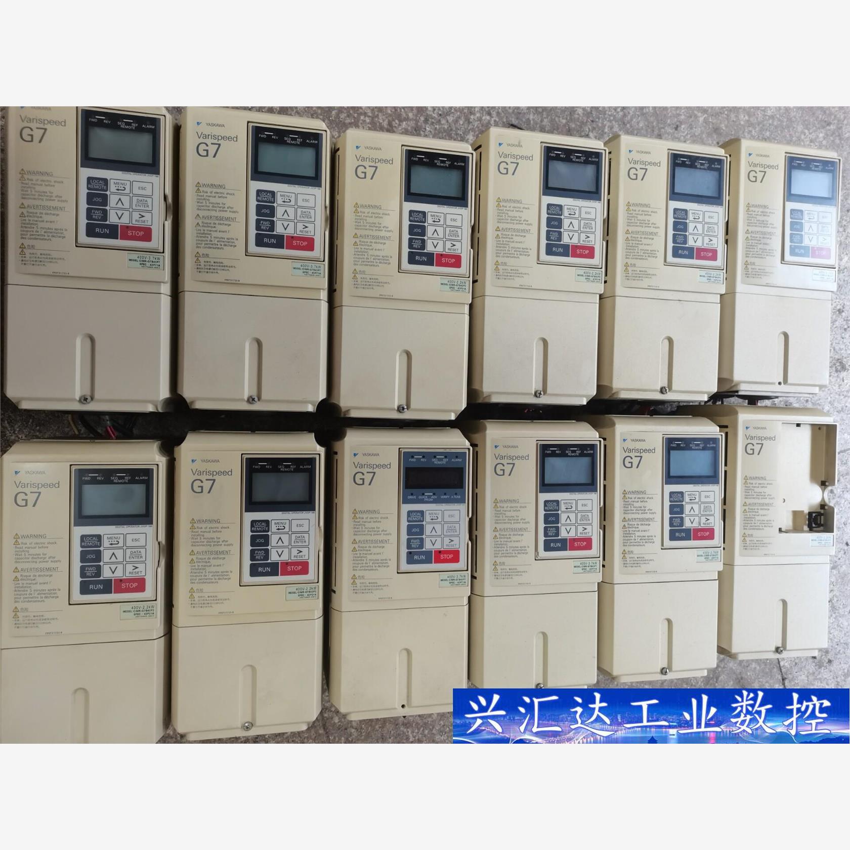 安川G7B42P2KW/G7B43P7KW变频器成色如图功能  询价下单