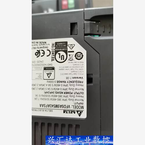 台达VFD5A5MS43充新机功