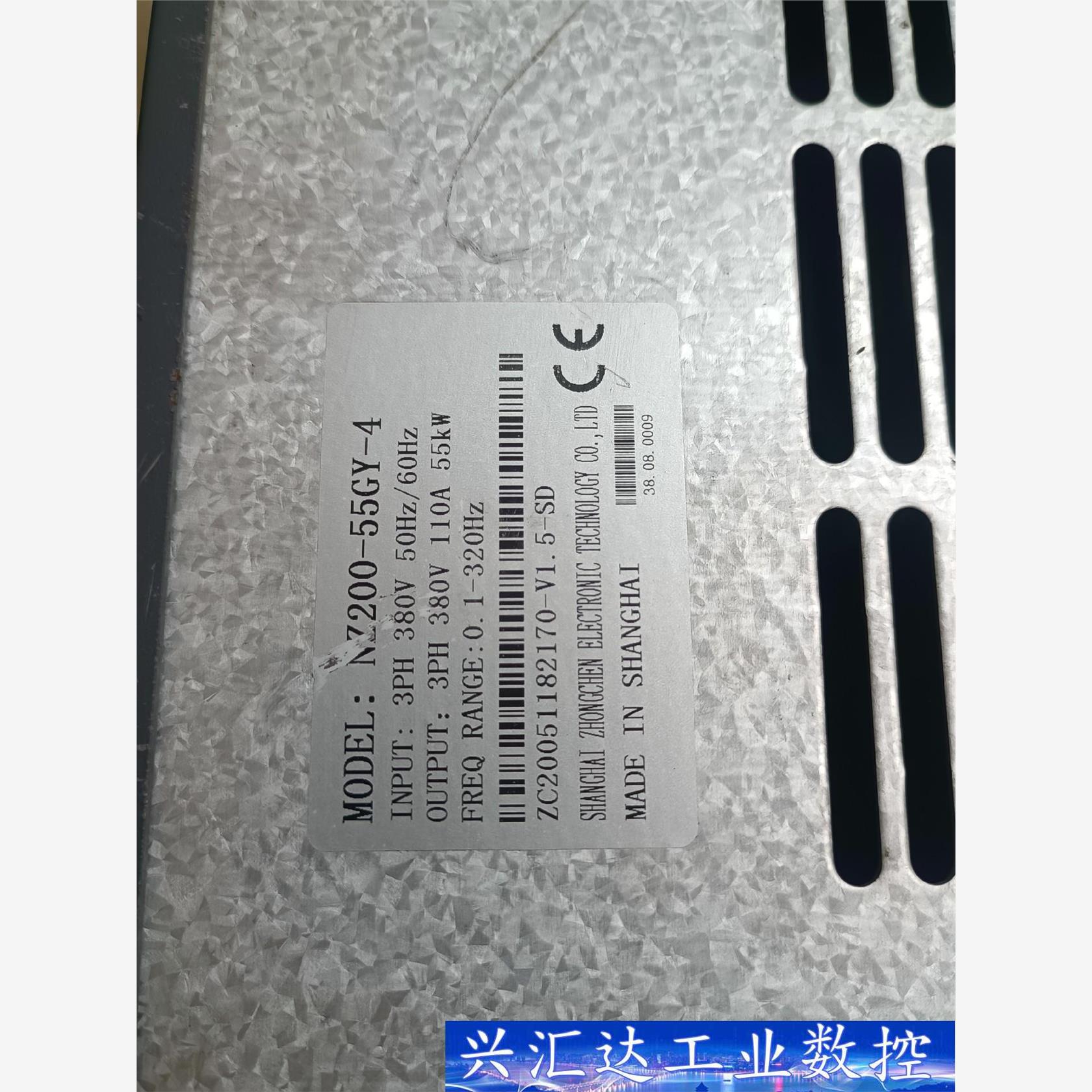众辰变频器55KW，NZ200-G