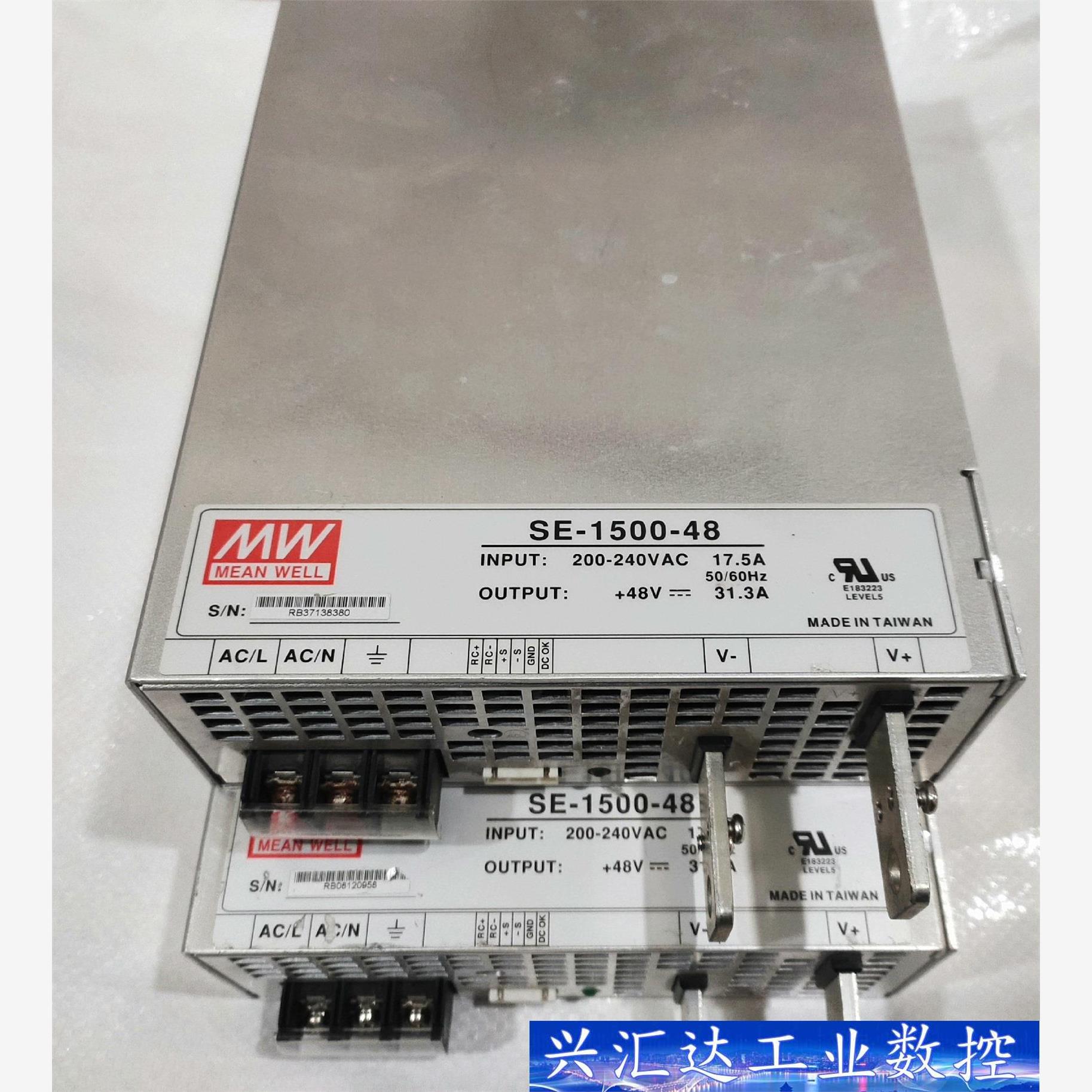 明纬SE-1500-48 明纬电源1500W48Ｖ31.3A  询价下单