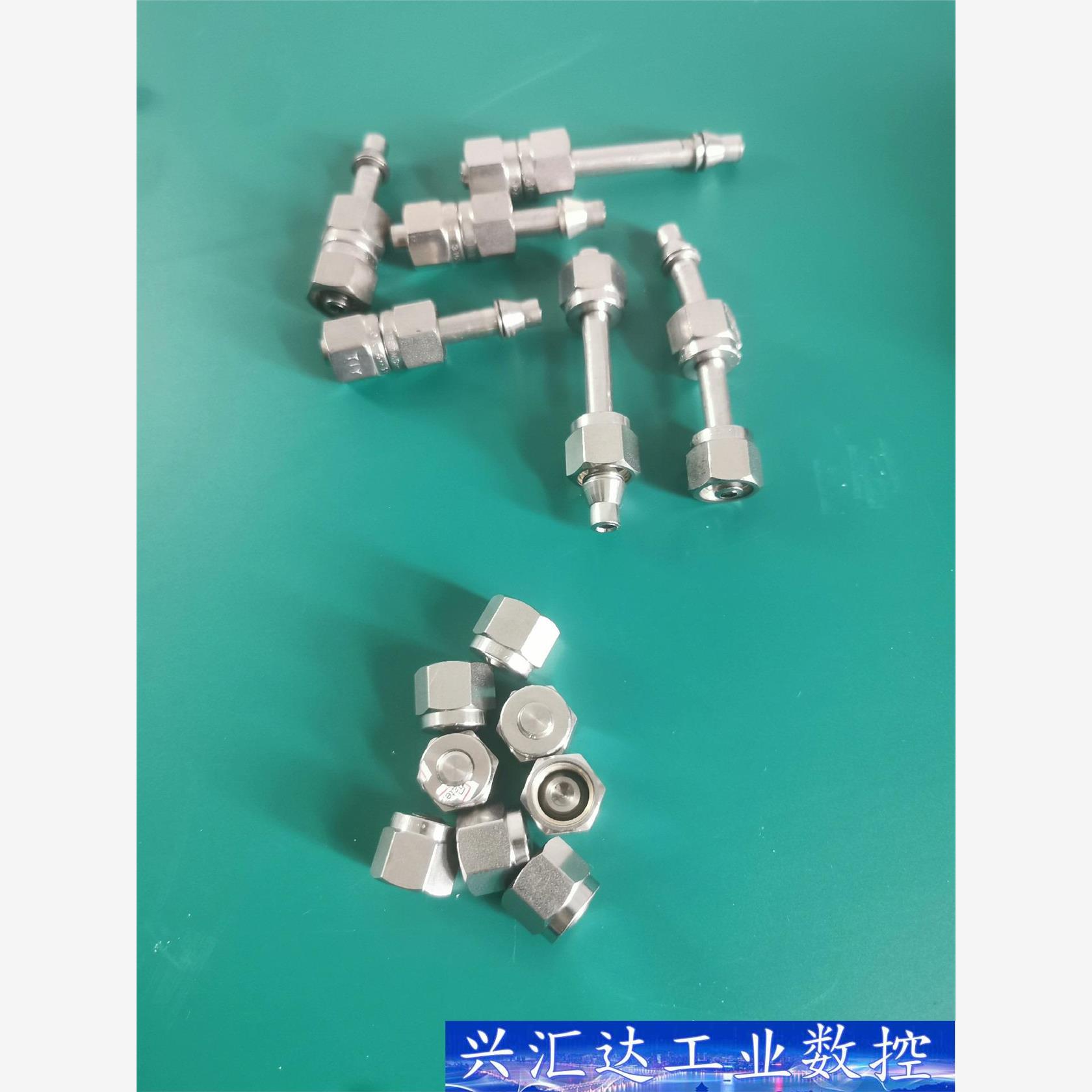 JSK316材质1/2～3/8～1/4卡套接头、螺帽及配套球  询价下单