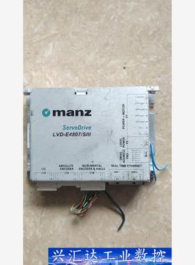 manz步进伺服驱动器LVD-E4807/Slll，实物拍摄  询价下单