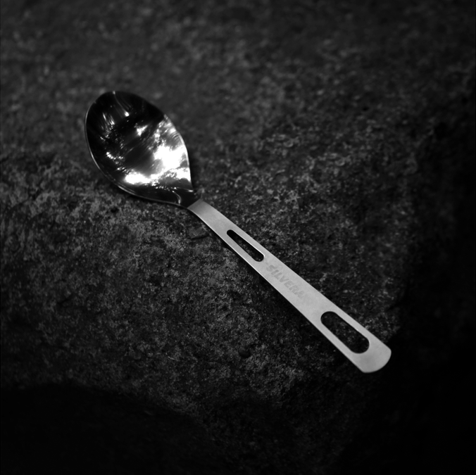 银蚁纯钛中式家用抑菌勺子餐具