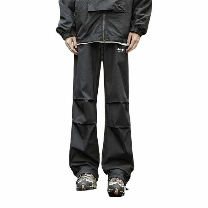 JEEP SPIRIT 系带阔腿直筒美式伞兵工装裤,男装,休闲裤,淘宝优惠券,粉丝福利购,淘宝优惠卷