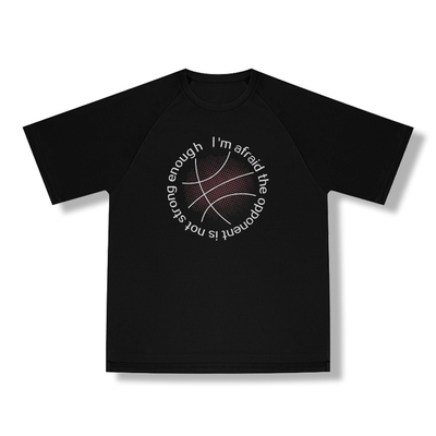 SMILE ISLAND 速干网眼美式街头运动短袖T恤投篮服