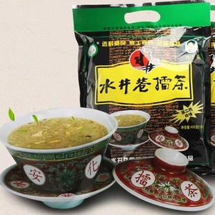 1袋包邮湖南特产安化水井巷擂茶第二代甜味/咸味早餐零食食品450g