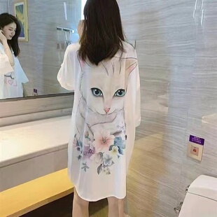 冰丝睡裙女夏季高级感2026年新款女款性感衬衫睡衣网红薄款家居服