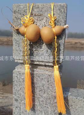 开口木塞葫芦五六帝钱挂件对厕所对卧室厨房家居摆件手捻小葫芦