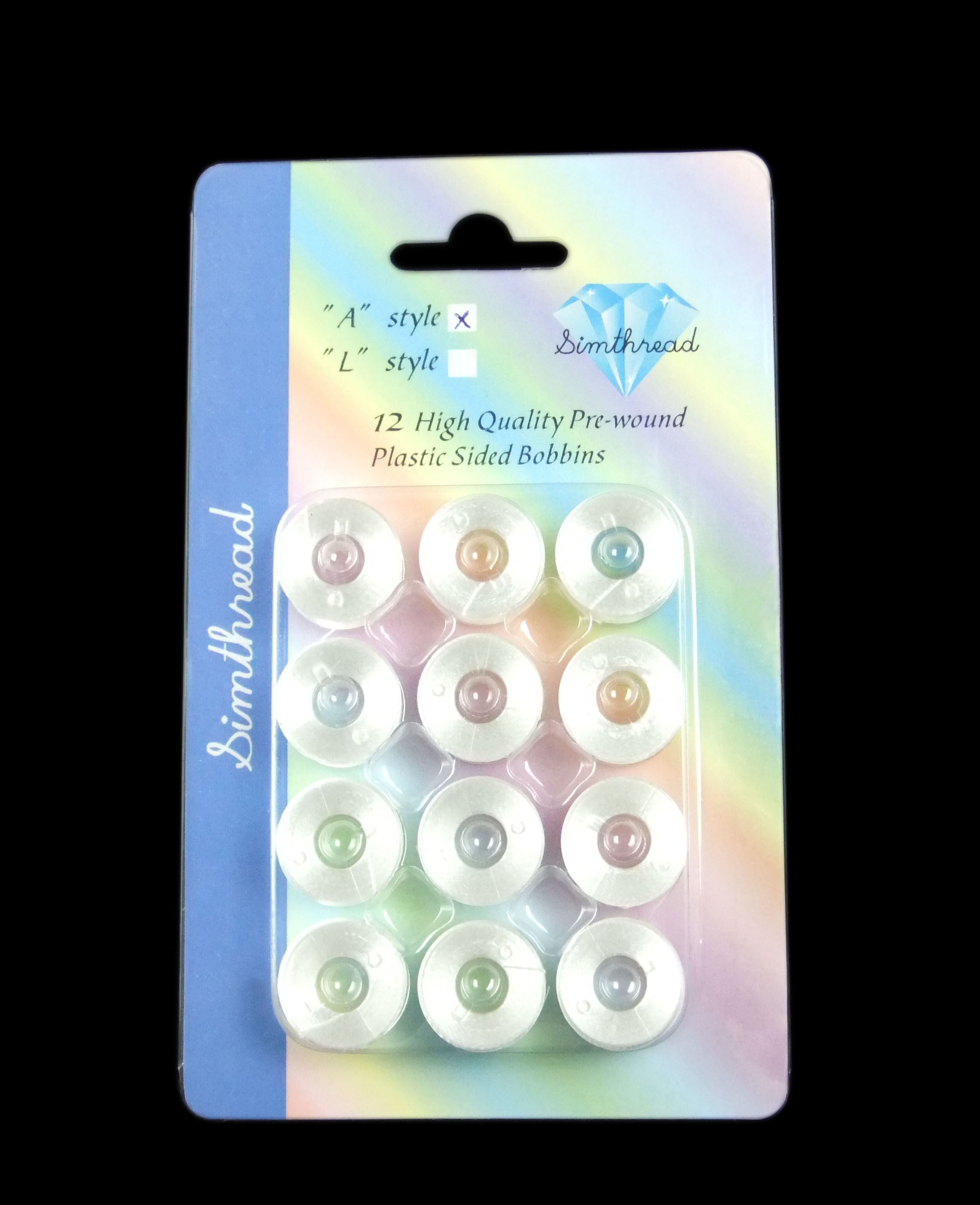 SIMTHREADA型绣花底线梭芯线