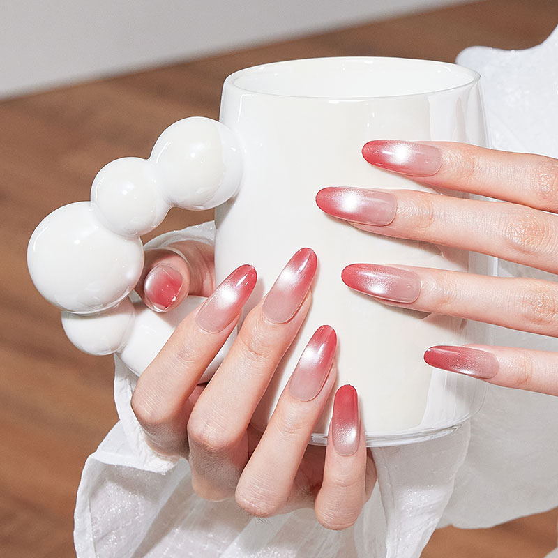 穿戴甲纯手工美甲2026新款高级感黄黑皮显白新娘拍婚纱照指甲贴片