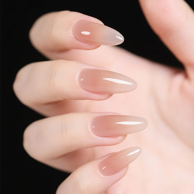 中梯中椭圆甄嬛同款穿戴甲中短款纯手工美甲2025新款高级感指甲贴