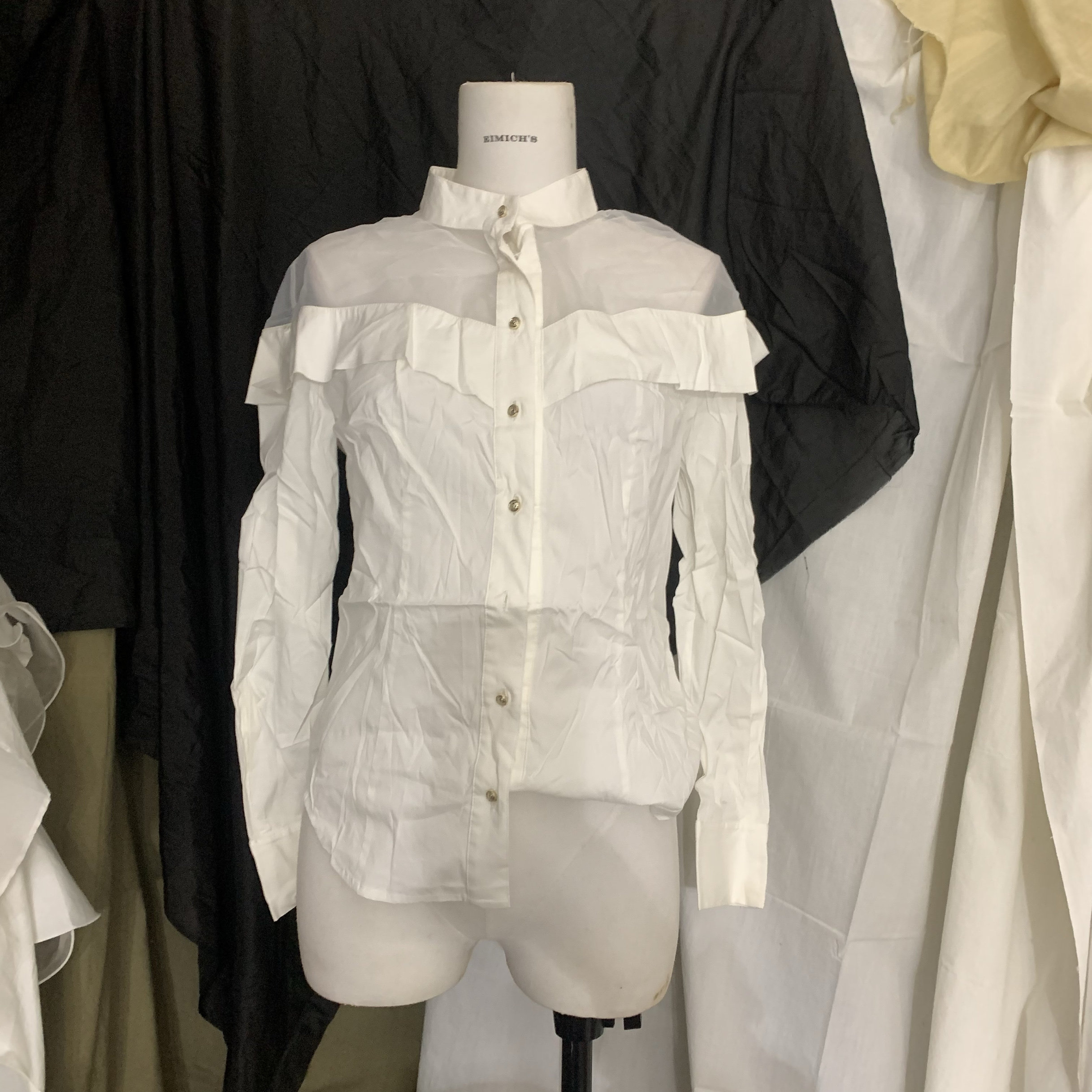 伊华欧秀专柜撤柜秋装复古港风长袖衬衫女宽松慵懒风衬衣领带c15,女装/女士精品,衬衫,淘宝优惠券,粉丝福利购,淘宝优惠卷