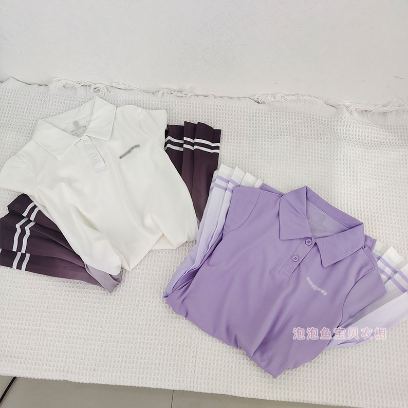 女童短袖连衣裙运动休闲风夏季