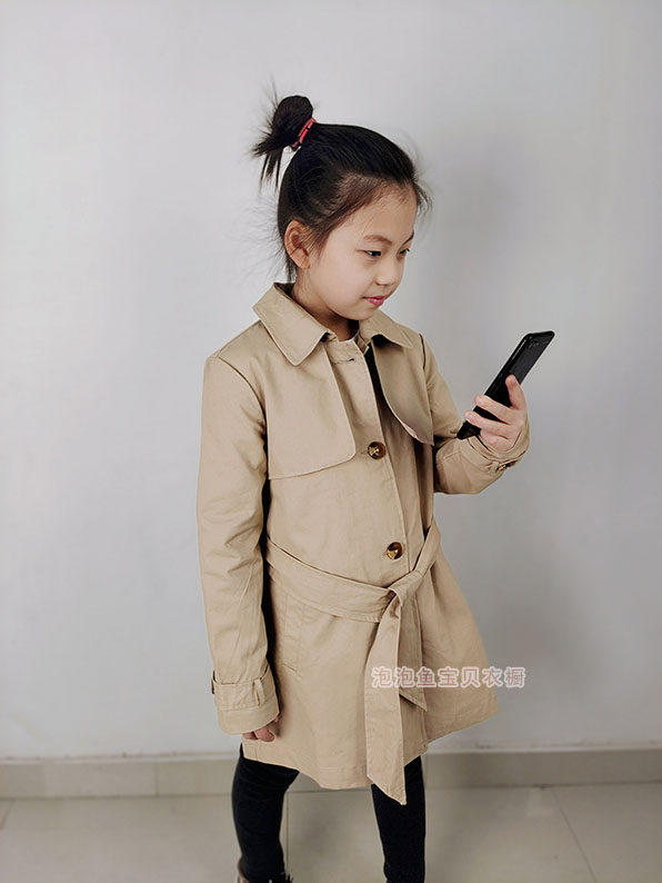 스페인 중 128-167CM 중대형 아동용 순면 윈드 브레이커 아동용 재킷