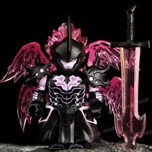 暗影军团积木人仔伯利昂耶格利特程肖宇我独自升级手办拼装玩具男