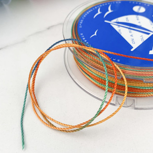 新品 0.8mm搭配72号玉线混合编绳专用手链编织线 18股粗股线新配色