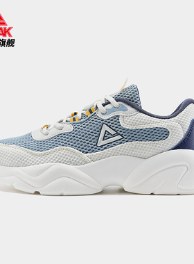 匹克运动鞋男2025夏季款耐磨透气复古休闲鞋E242547E