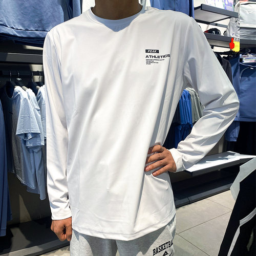 匹克长袖男秋长袖T恤新款圆领