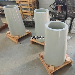 高压绝缘瓷套 静电除尘器配件 电除尘瓷缸 瓷瓶绝缘子 承压瓷瓶